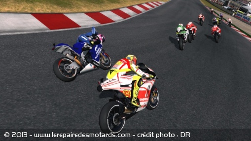 Espargaro en bien mauvaise posture après un accrochage avec Iannone