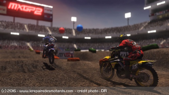 Le jeu dispose maintenant de 4 circuits de supercross