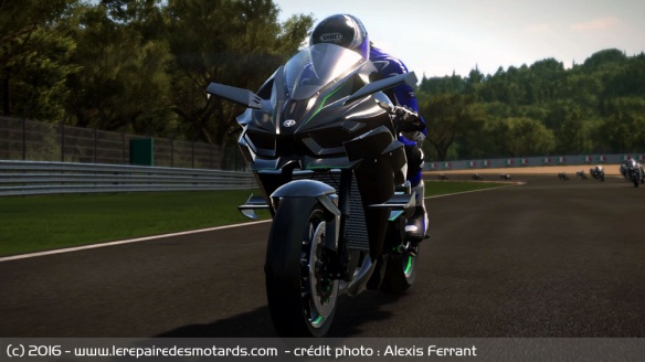 La Kawasaki Ninja H2R est jouable