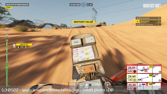 Le pilotage des motos est de loin le plus complexe et frustrant
