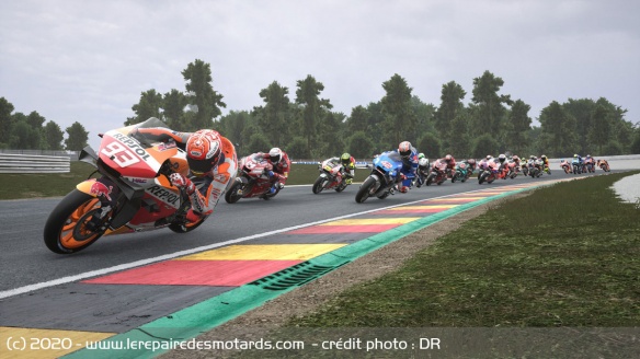 Test de MotoGP 20 sur PC