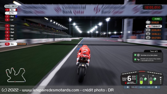 Le mode NINE parvient à apporter un vent de nouveauté sur les jeux de courses MotoGP