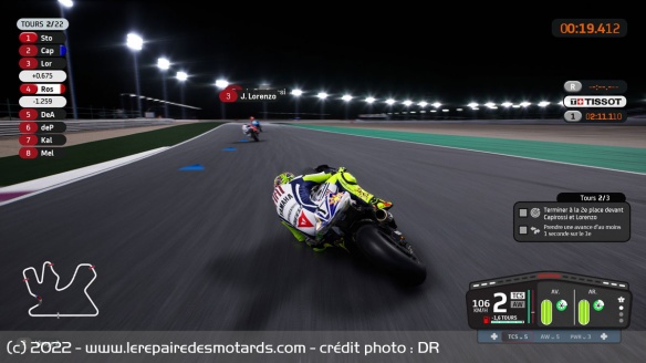 Forcément, c'est Rossi qui reste mis en avant dans ce documentaire interactif