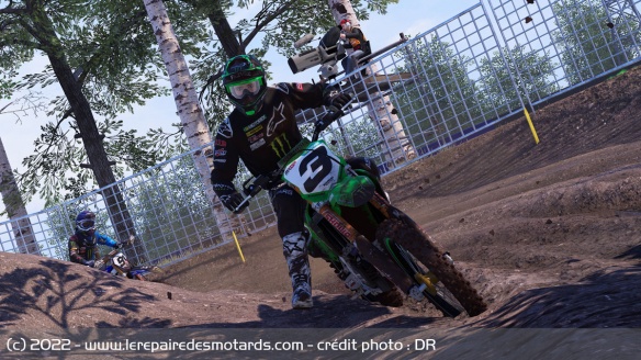 Romain Febvre et tous les pilotes du MXGP sont bien présents