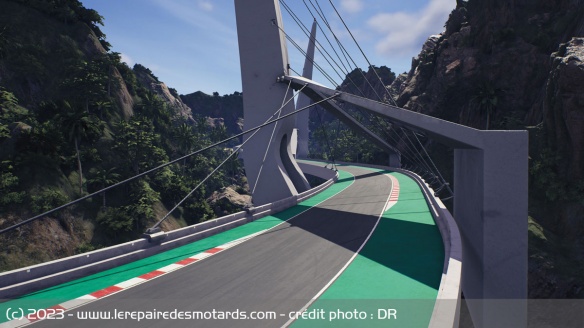 Le nouveau circuit imaginé par Milestone ne manque pas de charme