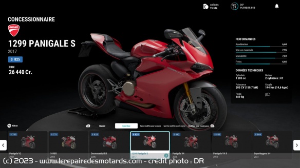 Sur 236 motos, on compte pas moins de 183 sportives