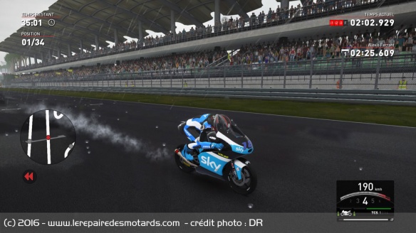 Comme toujours, la carrière commence en tant que pilote Wildcard de Moto3