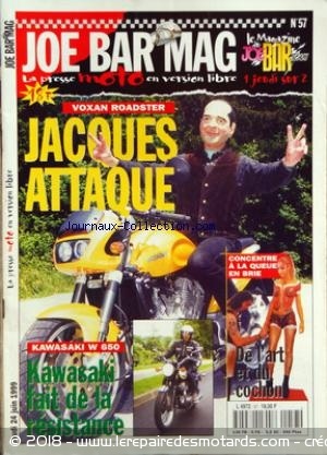 Le top 14 des magazines de moto qui ont disparu, Joe Bar Mag