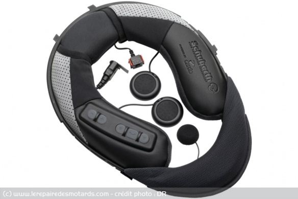 Le système SRC-S développé pour les casques Schuberth Le système SRC-S développé pour les casques Schuberth