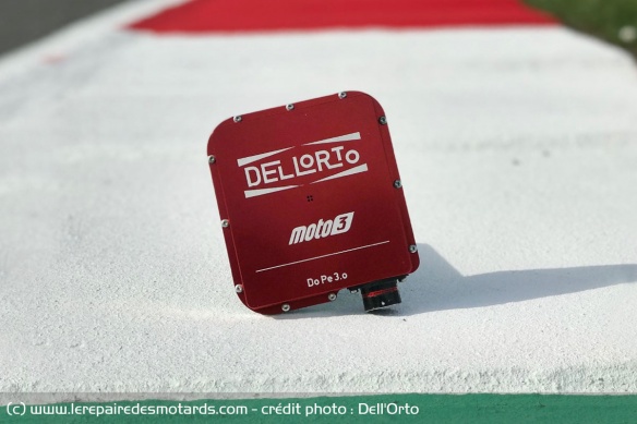 Dell'Orto est le fournisseurs des ECU de Moto3 depuis la saison 2012 Dell'Orto est le fournisseurs des ECU de Moto3 depuis la saison 2012