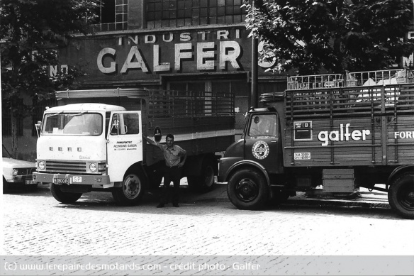 L'usine Galfer de Barcelone dans les années 1970