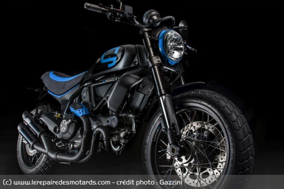 Le Scrambler Ducati personnalisé par Gazzini