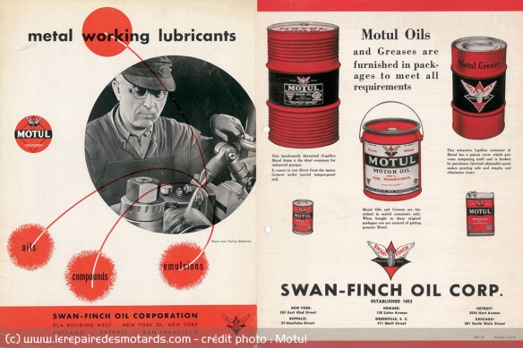 Motul à l'époque de Swan and Finch Motul à l'époque de Swan and Finch