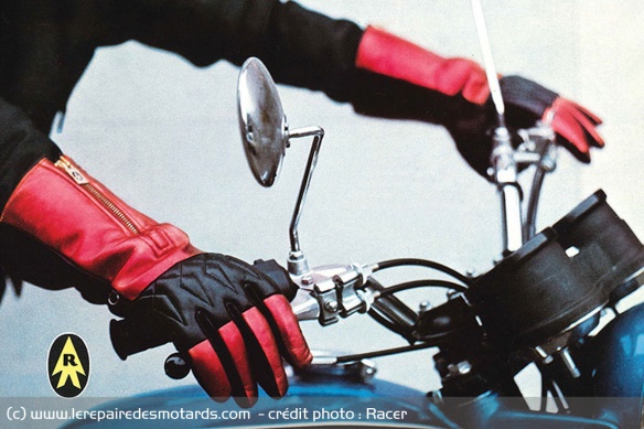 Racer se lance dans le gant chauffant moto dès 1982 Racer se lance dans le gant chauffant moto dès 1982