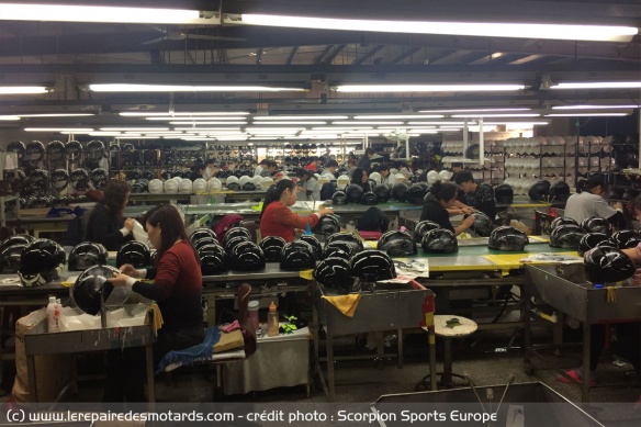 L'usine de Scorpion en Coréee
