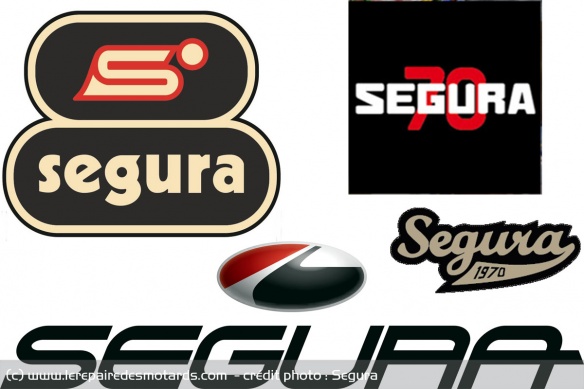 L'évolution des logos Segura