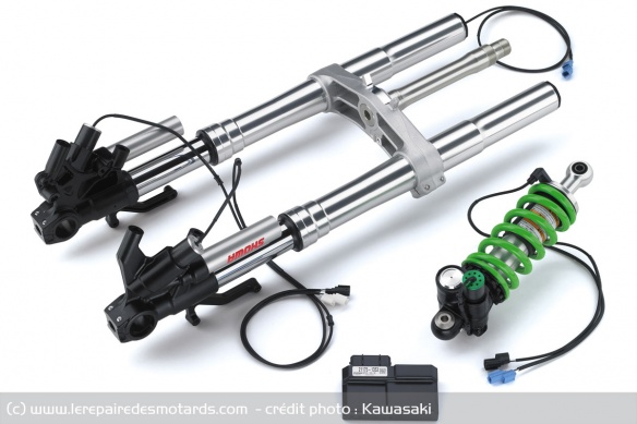 Le système électronique EERA introduit sur la Kawasaki ZX-10R SE