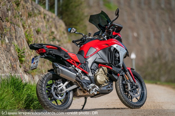 Ducati Multistrada V4 accessoirisée