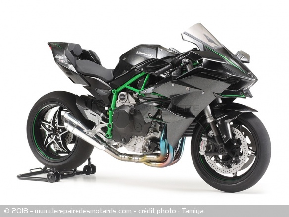Modèle réduit Kawasaki H2 chez Tamiya