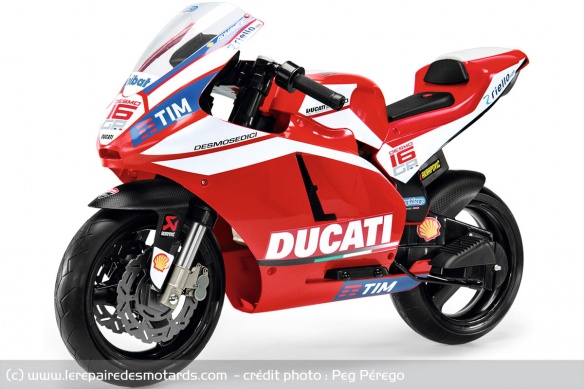 La Ducati Desmosedici GP16 de Peg Pérego La Ducati Desmosedici GP16 de Peg Pérego