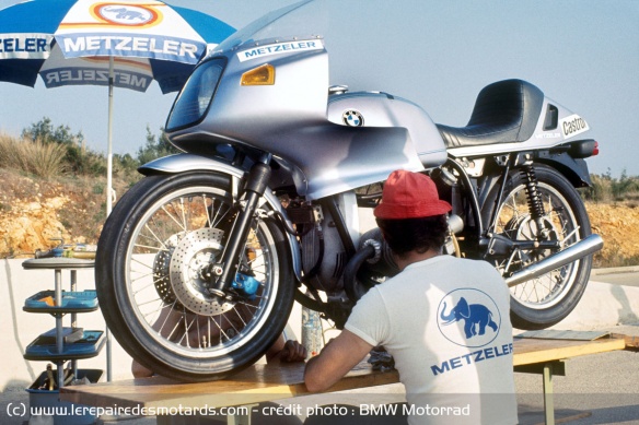 La R 100 RS des records de Nardo