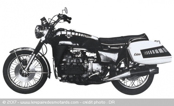 Génération Honda GoldWing : le prototype 6 cylindres
