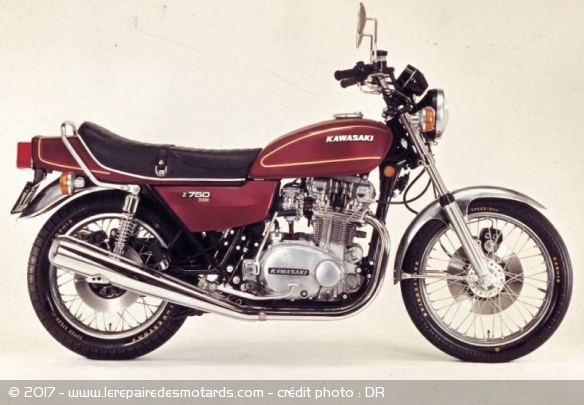 Génération Z 750 & Z 800 : ici, la Z 750 twin de 1976