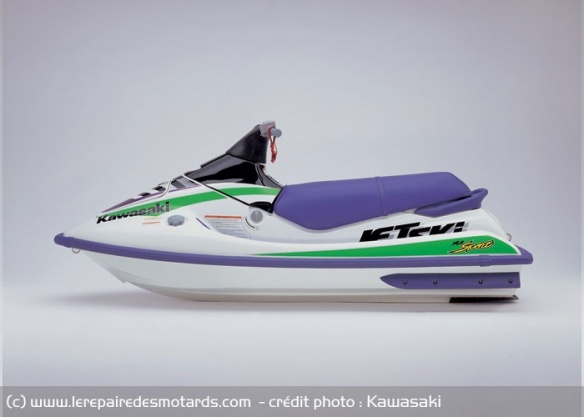 Le Jet-Ski Kawasaki Xi Sport de 1998
