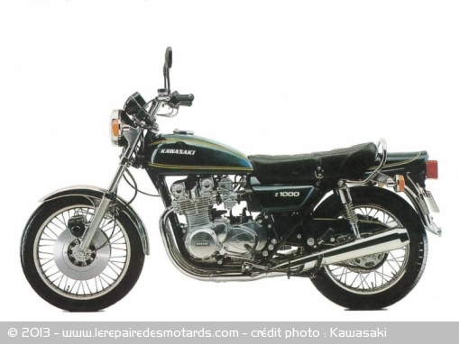 Kawasaki Z1000 millésime 1977