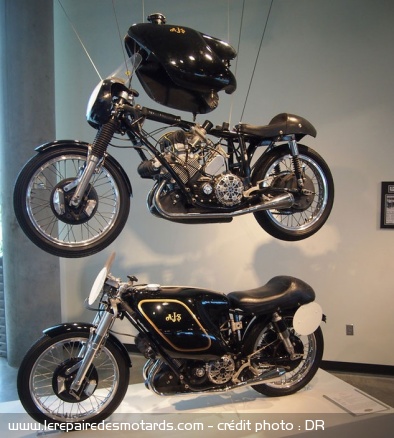 AJS au musée Barber