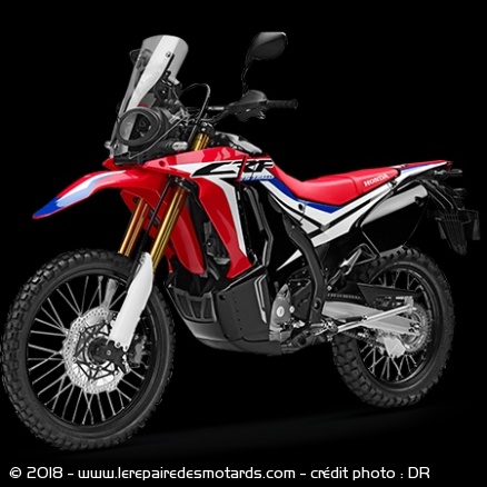 Le top 10 des motos pour les grands, Honda CRF 250 Rally