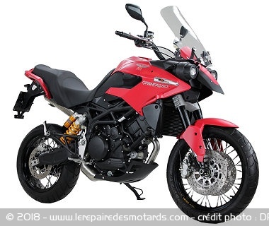 Le top 10 des motos pour les grands, Moto Morini Granpasso