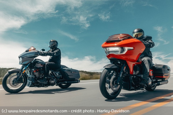 Harley-Davidson CVO Street Glide ST et Road Glide ST - 193 Nm