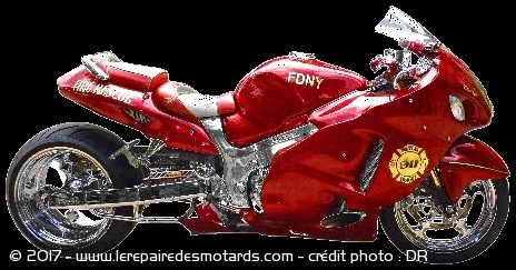 Le top 15 des motos qui font peur ! Hayabyusa Turbo