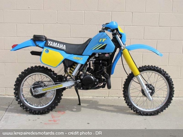 Le top 15 des motos qui font peur ! Yamaha 490 IT