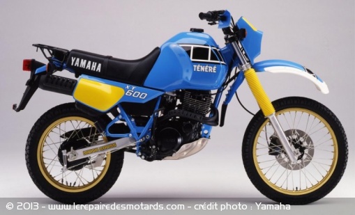 Yamaha XTZ Ténéré 600 modèle 1983