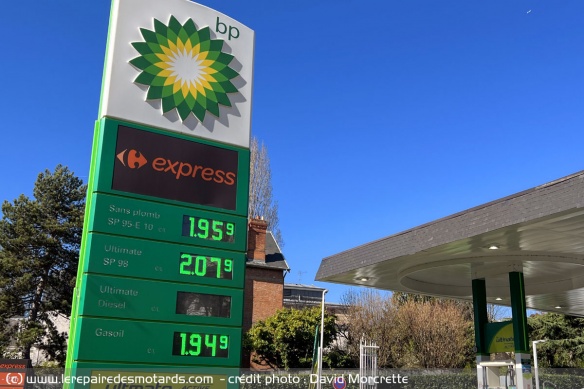 Le prix du carburant à la pompe