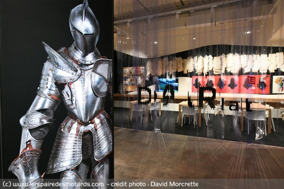 La dorsale, l'armure du motard