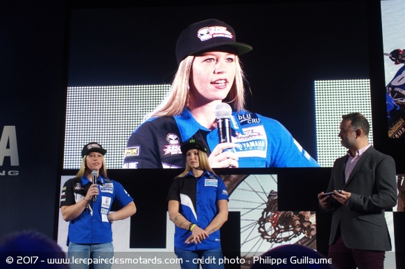 Equipe féminine off-road Yamaha