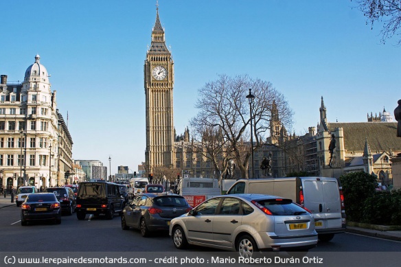 Londres : 74h, 13% du temps