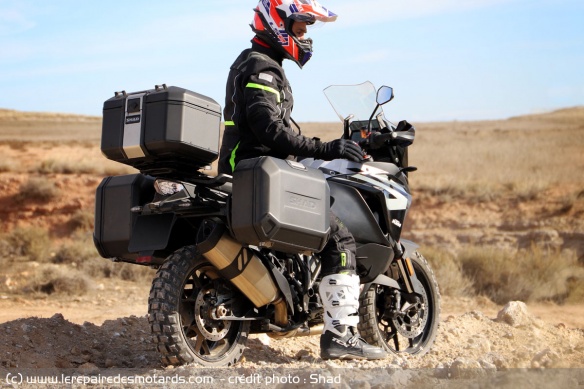 Valises aluminium pour trail