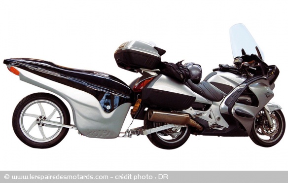 Les remorques bagagères moto