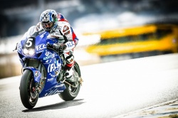 La Honda FCC TSR aux essais Pré-Mans.