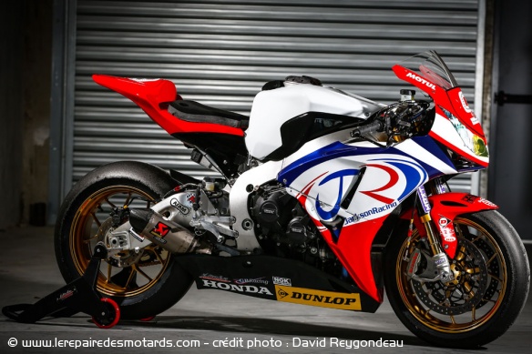 La Fireblade stock du team Honda Jackson Racing