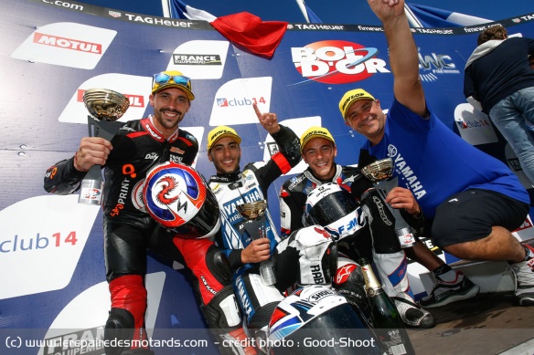 Première course en tant que team permanent et première victoire en superstock au Bol d'Or 2016