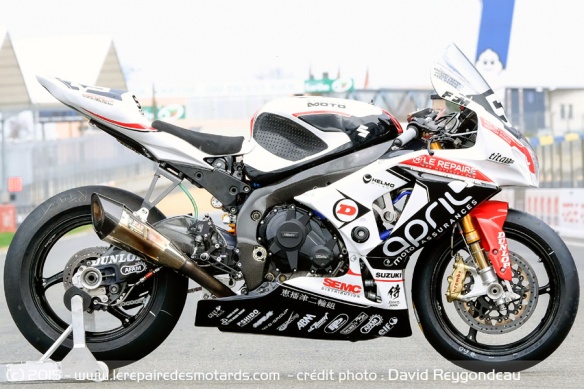 La Suzuki GSX-R 1000 #50