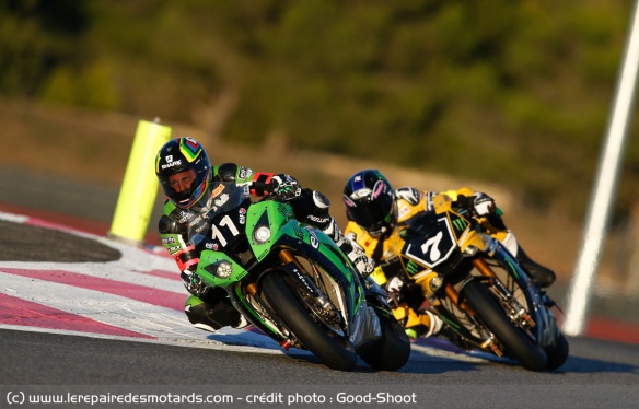 Fabien Foret lors du Bol d'Or 2015 Fabien Foret lors du Bol d'Or 2015