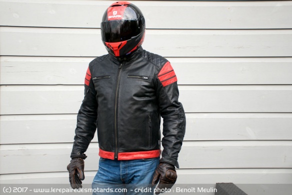 Essai du blouson en cuir Segura Looping