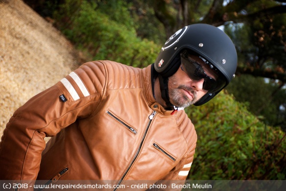 Essai du blouson en cuir Segura Stripe