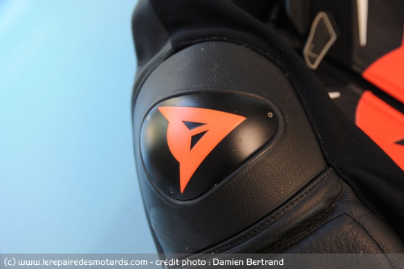 Coques d'épaule de la combinaison Dainese Laguna Seca D1